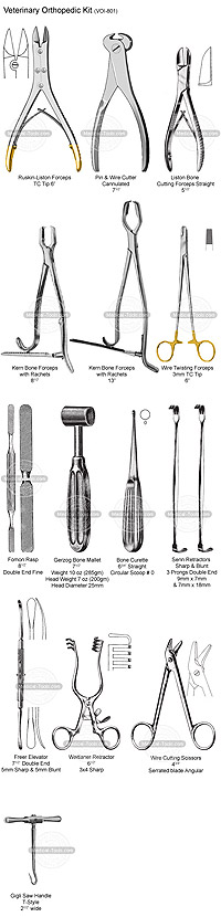 Veterinary Orthopedic Kit