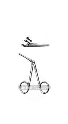 Hartmann Ear Forceps 8.5cm