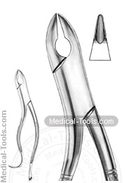 American Extracting Forceps No. 10H Nevius