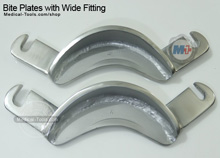 Bite Plates with Wide Fitting