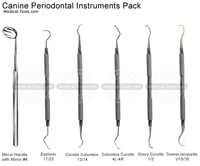 Canine Periodontal Instrument Pack