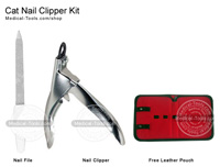 Guillotine Cat Nail Clipper Kit