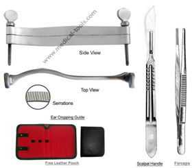 Doberman Ear Cropping Tools