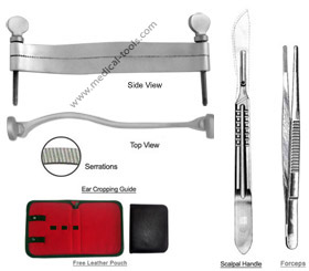 Great Dane Ear Cropping Tools