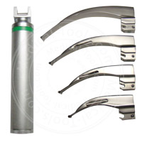 Fiber Optic MacIntosh Laryngoscope Set