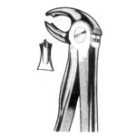 Forceps for Lower Molars  No. 22