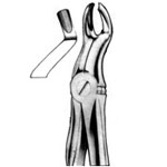 Forceps for Upper Third Molars Left No. 67-1/2 L